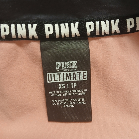 Victoria's Secret PINK Women's Sweatshirt - Pink and Gray Sz XS - Picture 2 of 6